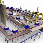 Carton Flexible Roller Conveyor Automated Material Handling System